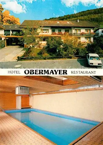 Hoergering Hotel Restaurant Obermayer Kat. Siegsdorf