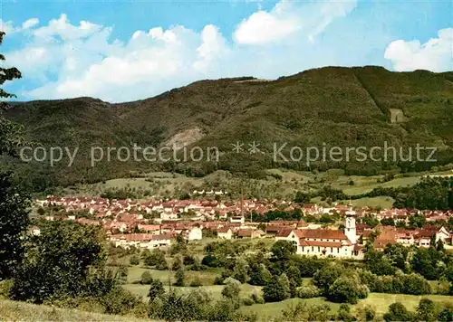 Wehr Baden Panorama Wehratal Schwarzwald Kat. Wehr