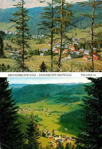 Menzenschwand Panorama Schwarzwald Kat. St. Blasien