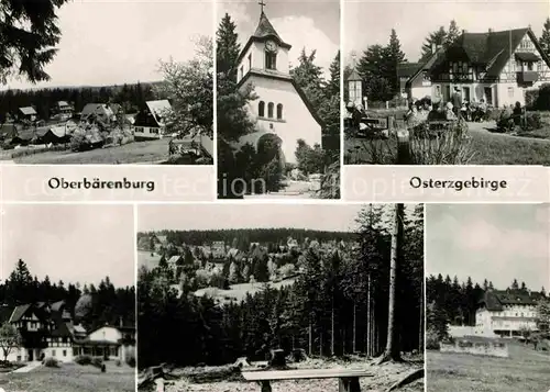 Oberbaerenburg Teilansichten Kapelle Waldpartie