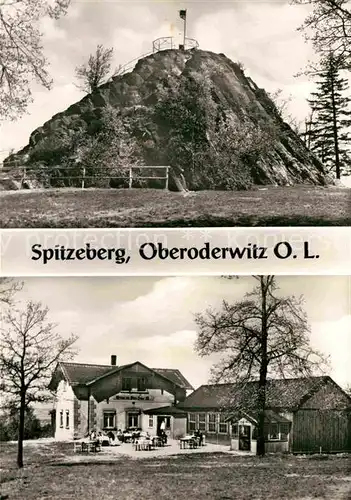 Oberoderwitz Spitzeberg Lausitzer Bergland Gaststaette Kat. Oderwitz