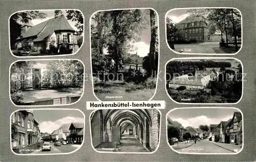 Hankensbuettel Isenhagen Kirche Ehrenmal Kreuzgang Hindenburgstrasse Kloster Kat. Hankensbuettel