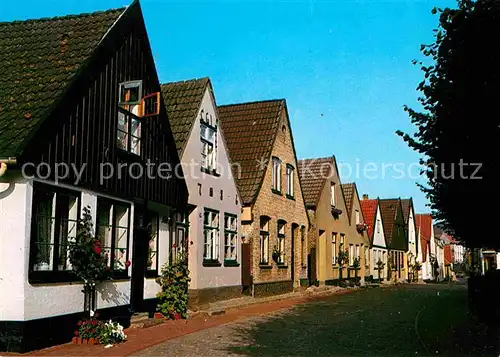 Schleswig Schlei Alte Fischersiedlung auf dem Holm Kat. Erfde