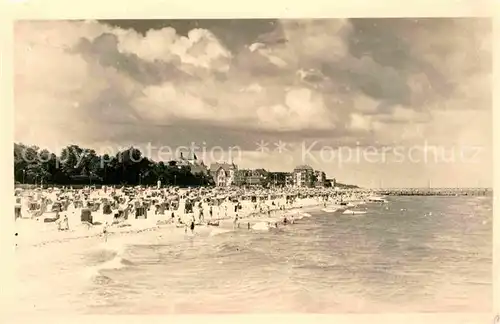 Kuehlungsborn Ostseebad Strand Kat. Kuehlungsborn