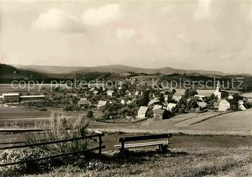 Saupsdorf Panorama Kat. Kirnitzschtal