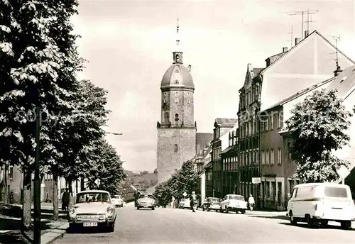 Annaberg Buchholz Erzgebirge Grosse Kirchgasse Sankt Annen Kirche Kat. Annaberg