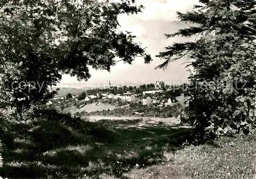 Schoeneck Vogtland Panorama Kat. Schoeneck Vogtland