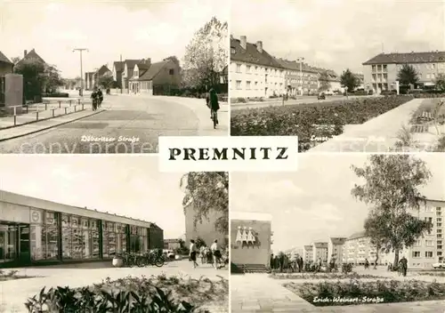 Premnitz Doeberitzer Strasse Erich Weinert Schule Ernst Thaelmann Park Kat. Premnitz