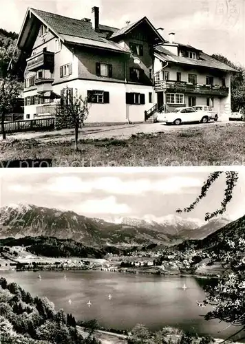 Buehl Alpsee Gaestehaus Kaiser Panorama Kat. Immenstadt i.Allgaeu