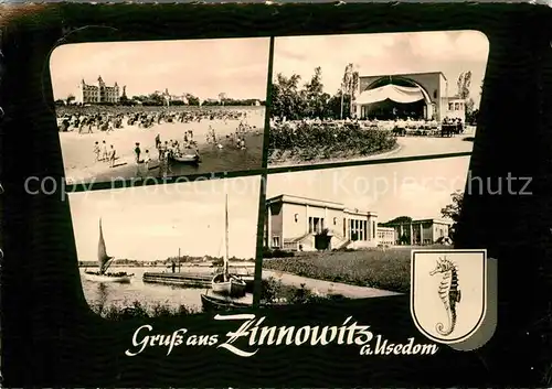 Zinnowitz Ostseebad Strand Pavilon 