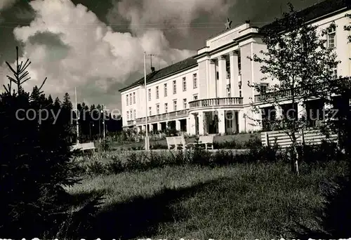 Antonshoehe Antonsthal Sanatorium Kat. Antonsthal Erzgebirge