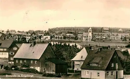 Zinnwald Georgenfeld Ortsansicht Kat. Altenberg