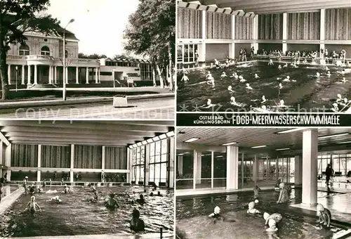 Kuehlungsborn Ostseebad FDGB Meerwasserschwimmhalle Kat. Kuehlungsborn