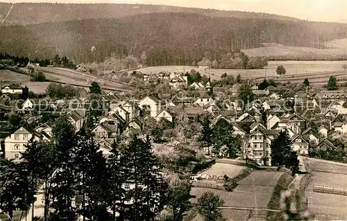 Finsterbergen Bad Luftkurort Panorama Kat. Finsterbergen Thueringer Wald