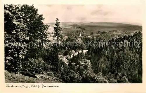 Neuhausen Erzgebirge Schloss Purschenstein Kat. Neuhausen Erzgebirge