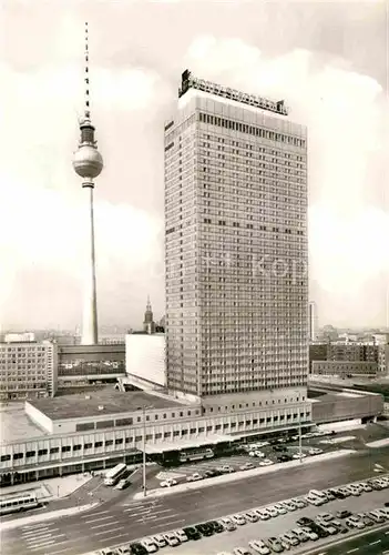 Berlin Interhotel Stadt Berlin Fernsehturm Kat. Berlin
