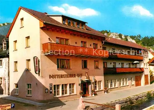 Pottenstein Oberfranken Hotel Kat. Pottenstein