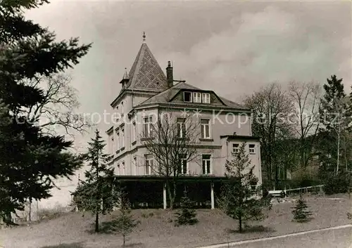 Coswig Sachsen Heilstaette Sanatorium Bruno Siegel Heim Handabzug Kat. Coswig