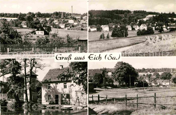 Treuen Teilansicht Eich Kat. Treuen Vogtland Nr. kv70641 oldthing