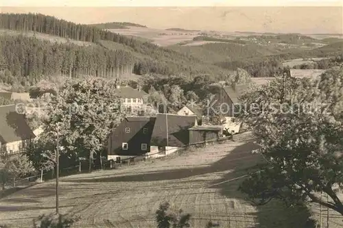 Falkenhain Altenberg Erzgebirge Teilansicht  Kat. Altenberg