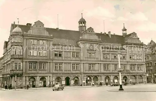 Torgau Marktplatz mit Rathaus Kat. Torgau