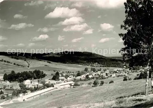 Markersbach Panorama Kat. Markersbach