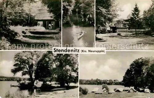 Stendenitz Boot Campingplatz  Kat. Neuruppin
