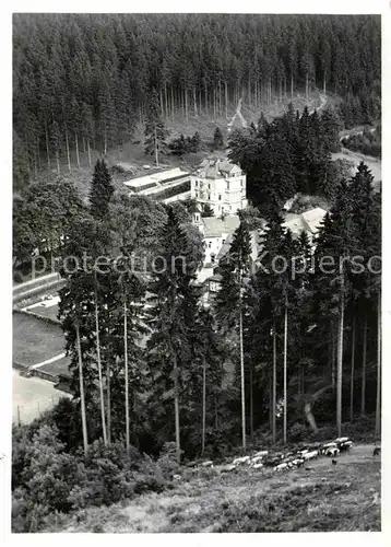 Friedrichroda Cafe Konditorei Waldschloesschen Kat. Friedrichroda