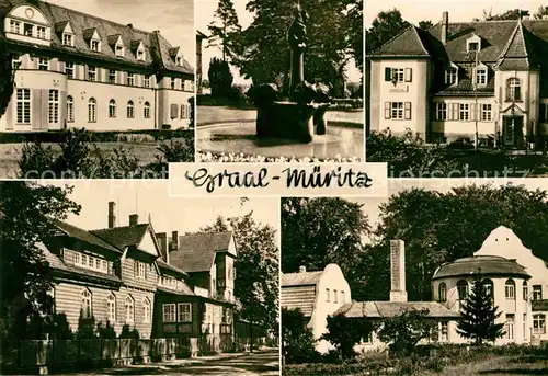 Graal Mueritz Ostseebad Haus Brunnen Kurmittelhaus Kindersanatorium Kommun Warmbad Buchenhof Kat. Seeheilbad Graal Mueritz