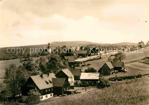 Schellerhau mit Kahleberg Kat. Altenberg