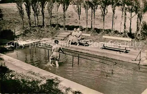 Berggiesshuebel Wassertretbecken Kneippkurbad Kat. Bad Gottleuba Berggiesshuebel