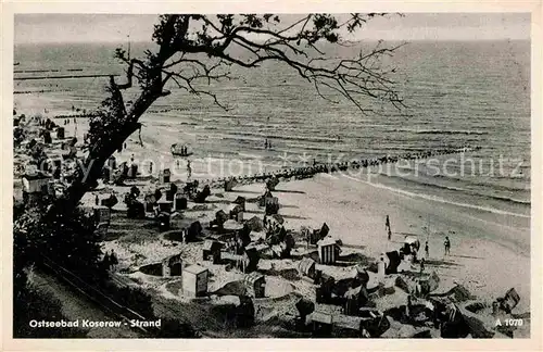 Koserow Ostseebad Usedom Strand Kat. Koserow