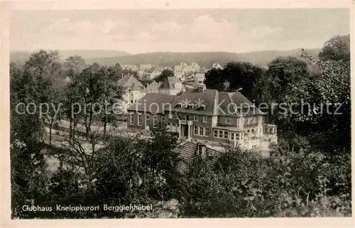 Berggiesshuebel Clubhaus Kneippkurort Kat. Bad Gottleuba Berggiesshuebel