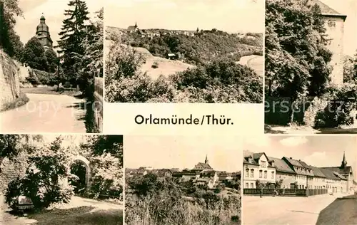 Orlamuende Stadtansichten  Kat. Orlamuende