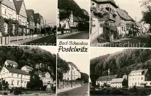 Postelwitz Stadtansichten  Kat. Bad Schandau