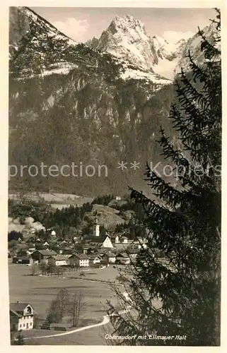 Oberaudorf mit Ellmauer Halt Kat. Oberaudorf