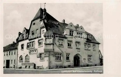 Bad Klosterlausnitz Rathaus Kat. Bad Klosterlausnitz