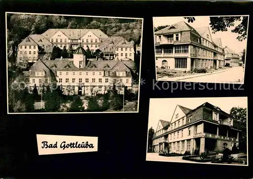Bad Gottleuba Berggiesshuebel Kurhaus mit Haeusern M1   M5 Kat. Bad Gottleuba Berggiesshuebel