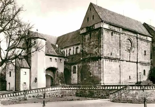 Wechselburg Stiftskirche Bischofs und Wallfahrtskirchen des Bistums Dresden Meissen Kat. Wechselburg