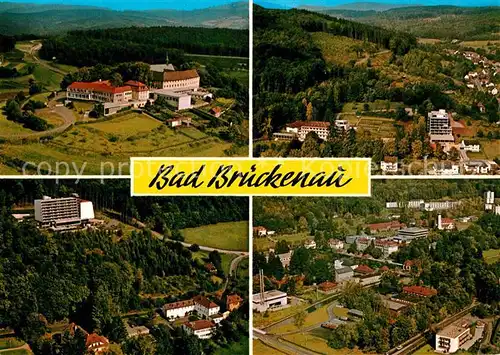 Bad Brueckenau Volkersberg Sanatorium Park Kurheim Kurgebiet Sinntal Fliegeraufnahme Kat. Bad Brueckenau