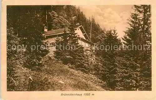 Oberaudorf Bruennsteinhaus Kat. Oberaudorf