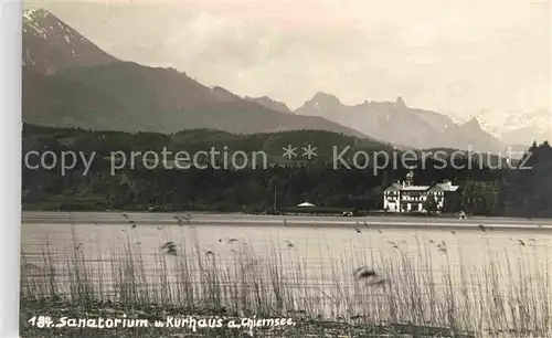 Chiemsee Sanatorium und Kurhaus Kat. Chiemsee