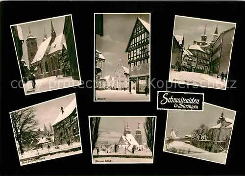 Schmalkalden Altmarkt Altersheim Wilhelmsburg Schlossblick Schloss Kat. Schmalkalden