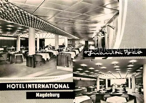 Magdeburg Hotel International Juanita Bar Kat. Magdeburg