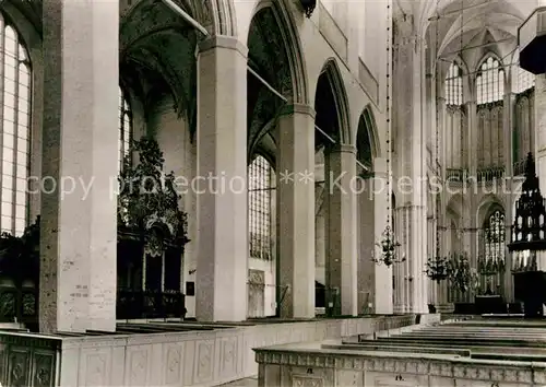 Stralsund Mecklenburg Vorpommern Kirche St Marien Inneres Kat. Stralsund