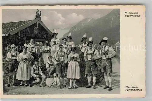 Garmisch Partenkirchen Bauernspiele Kat. Garmisch Partenkirchen