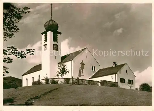 Bad Wiessee Lutheranische Friedenskirche Kat. Bad Wiessee