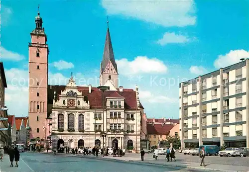 Ingolstadt Donau Rathausplatz Kat. Ingolstadt