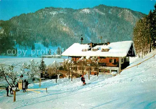 Oberaudorf Cafe Pension Doefl Kat. Oberaudorf