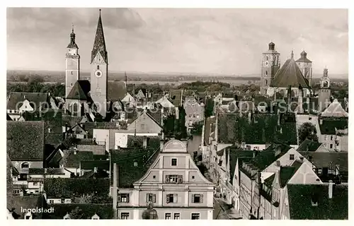 Ingolstadt Donau Panorama Kat. Ingolstadt